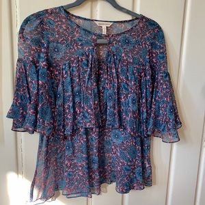 Rebecca Taylor boho floral top